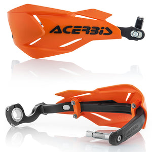 Acerbis X-Factory Handguards - Orange / Black