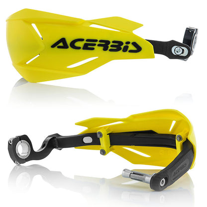 Acerbis X-Factory Handguards - Yellow / Black