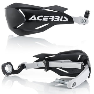 Acerbis X-Factory Handguards - Black / White