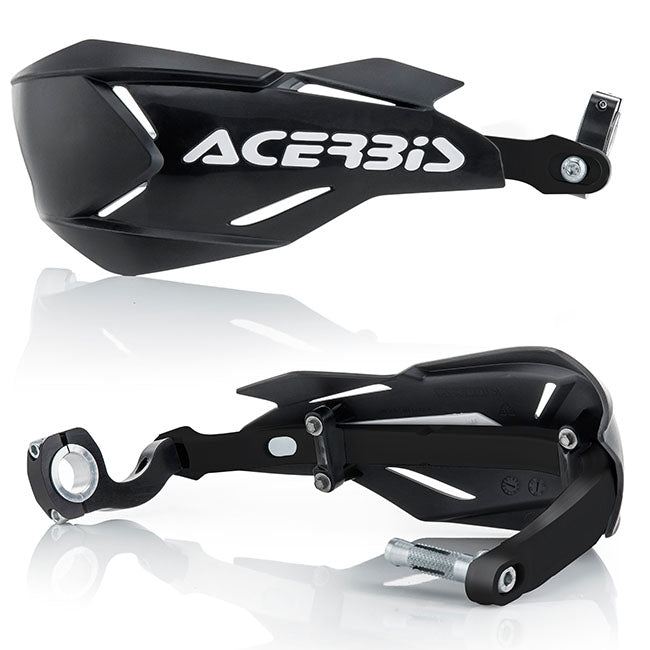 Acerbis X-Factory Handguards - Black / Black