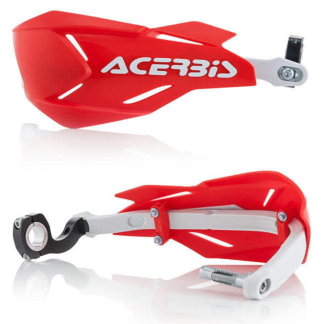 Acerbis X-Factory Handguards - Red / White