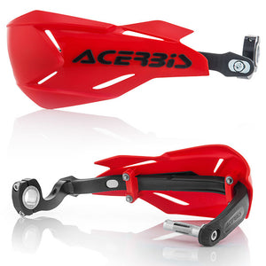 Acerbis X-Factory Handguards - Red / Black