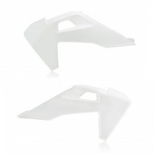 Acerbis Radiator Shrouds - Husqvarna 19-23 - White