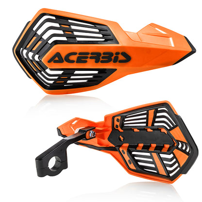 Acerbis X-Future Handguards - Orange / Black