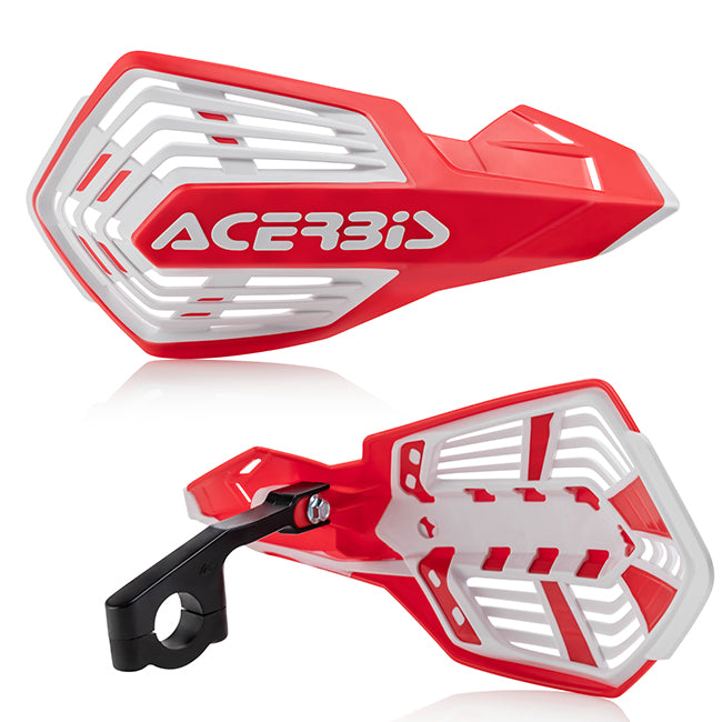 Acerbis X-Future Handguards - Red / White