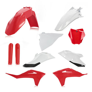 Acerbis Full Plastic Kit - Red / White - GasGas MC 2021-2023