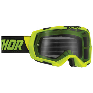 Thor Adult Regiment MX Goggles - Lime / Black