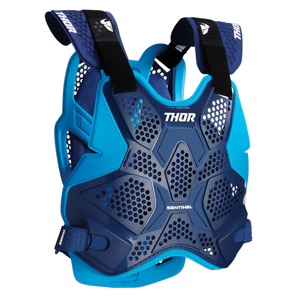Thor Sentinel Pro Adult Chest Protector - Navy