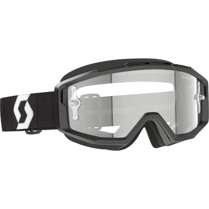 Scott Split OTG Goggle - Black / White with Clear Works Lens