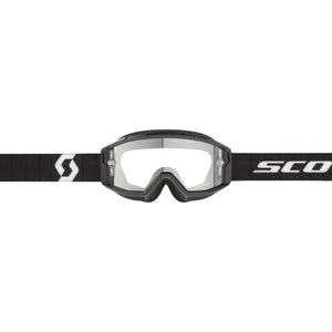 Scott Split OTG Goggle - Black / White with Clear Works Lens