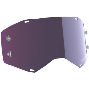 Scott Prospect / Fury Replacement Goggle Lens - Works Blue Chrome Amplifier AFC