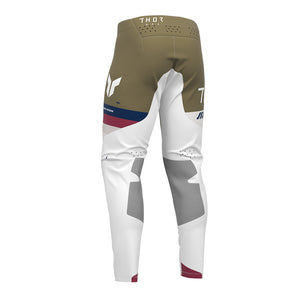 Thor Sportmode Adult MX Pants - League White Copper