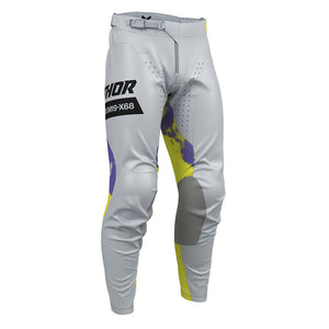 Thor Launchmode Adult MX Pants - Bleach Gray Acid
