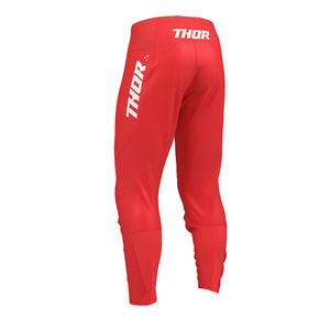 Thor Ridemode Adult MX Pants - Menace Red