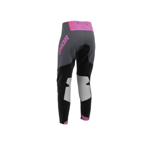 Thor Sportmode Womens MX Pants - Velocity Black Orange
