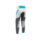 Thor Sportmode Womens MX Pants - Velocity Gray Aqua