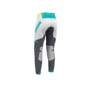 Thor Sportmode Womens MX Pants - Velocity Gray Aqua