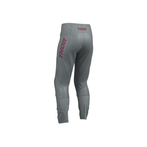 Thor Ridemode Womens MX Pants - Menace Purple Gray