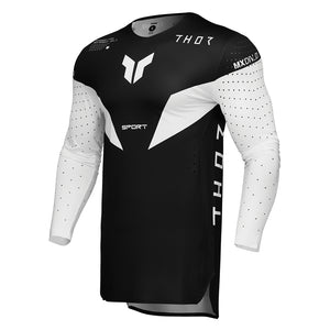 Thor Sportmode Adult MX Jersey - Strike Black