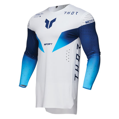 Thor Sportmode Adult MX Jersey - Strike Blue
