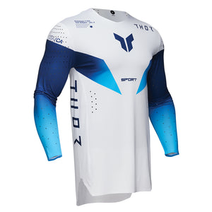 Thor Sportmode Adult MX Jersey - Strike Blue