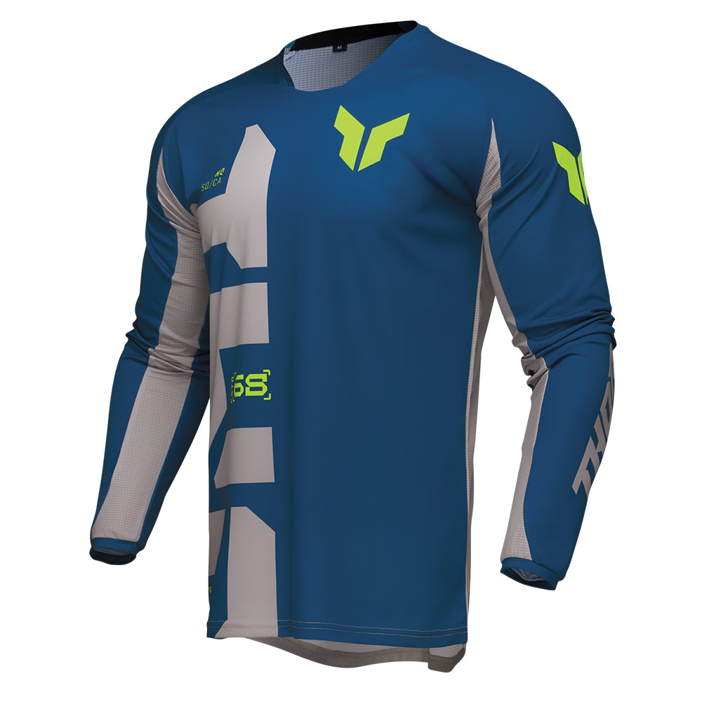 Thor Launchmode Adult MX Jersey - Forge Blue