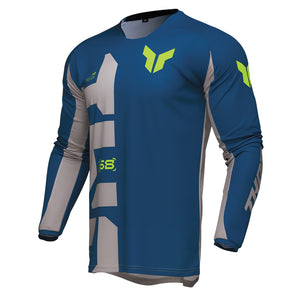 Thor Launchmode Adult MX Jersey - Forge Blue