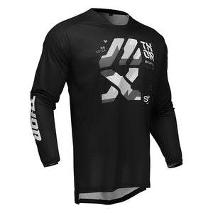 Thor Launchmode Adult MX Jersey - Brave Black / Grey