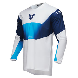 Thor Adult Medium Launchmode MX Jersey - Storm White