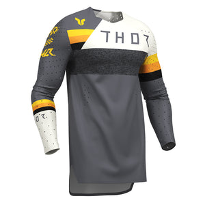 Thor Sportmode Adult MX Jersey - League Charcoal Vintage
