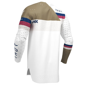 Thor Sportmode Adult MX Jersey - League White Copper