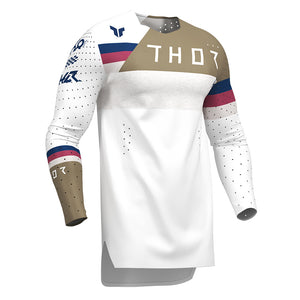 Thor Sportmode Adult MX Jersey - League White Copper