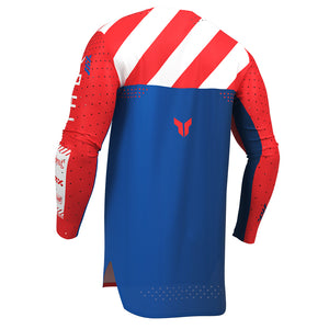 Thor Sportmode Adult MX Jersey - Synth Red