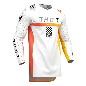 Thor Sportmode Adult MX Jersey - Synth White
