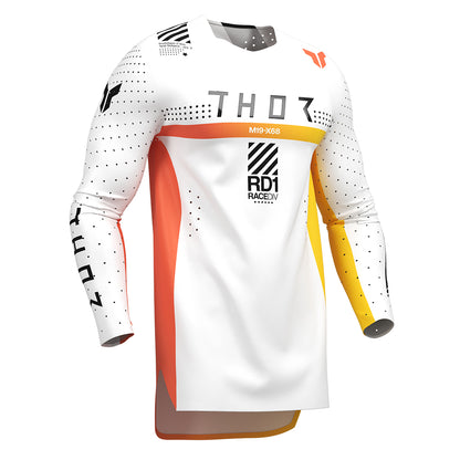 Thor Sportmode Adult MX Jersey - Synth White