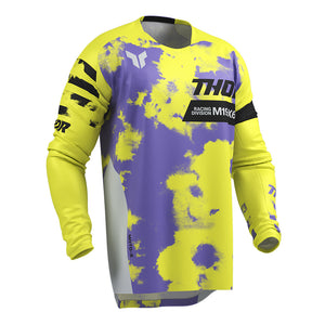 Thor Launchmode Adult MX Jersey - Bleach Gray Acid