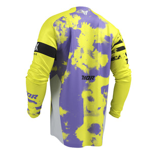Thor Launchmode Adult MX Jersey - Bleach Gray Acid