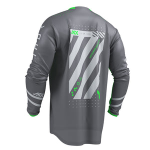 Thor Launchmode Adult MX Jersey - Futura Charcoal Green