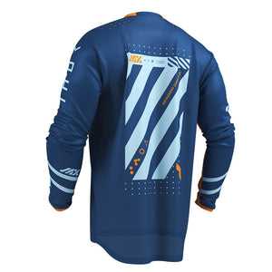 Thor Launchmode Adult MX Jersey - Futura Navy Orange
