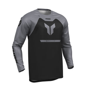 Thor Ridemode Adult MX Jersey - Menace Black