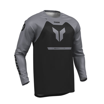 Thor Ridemode Adult MX Jersey - Menace Black
