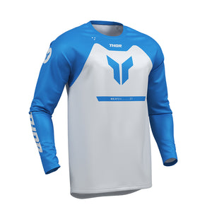 Thor Ridemode Adult MX Jersey - Menace Blue