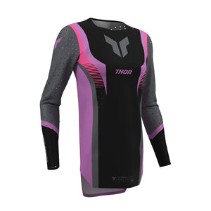Thor Sportmode Womens MX Jersey - Velocity Black Orchid