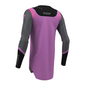 Thor Sportmode Womens MX Jersey - Velocity Black Orchid