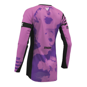 Thor Launchmode Womens MX Jersey - Bleach Black Orange