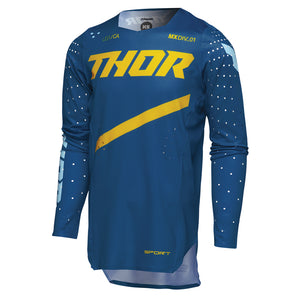 Thor Sportmode Youth MX Jersey - Brave Blue