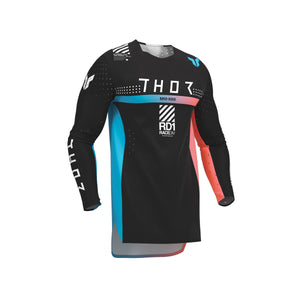 Thor Sportmode Youth MX Jersey - Synth Black