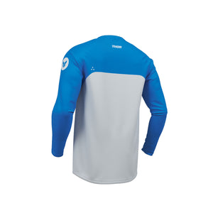 Thor Ridemode Youth MX Jersey - Menace Blue