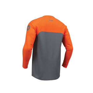 Thor Ridemode Youth MX Jersey - Menace Charcoal