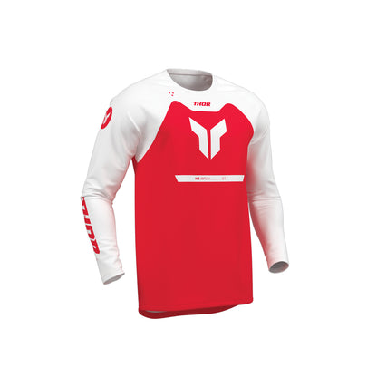 Thor Ridemode Adult MX Jersey - Menace Red